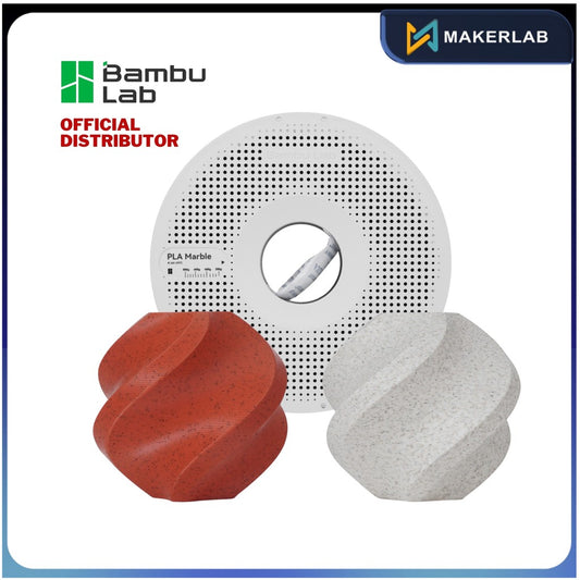 Bambu Lab 3D Printer PLA Marble Filament 1.75mm 1KG